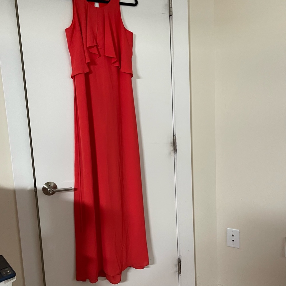 BCBGMaxAzria evening dress in orange
